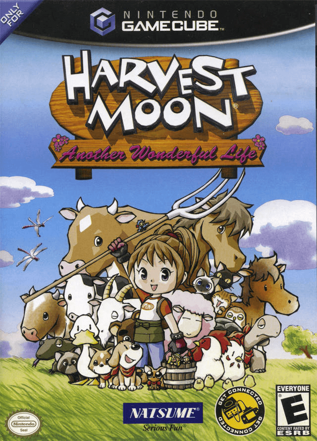 Harvest Moon: Poem of Happiness box art for Gamecube